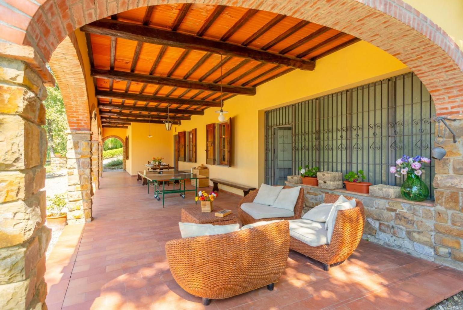 Villa Casa Al Sole Siena Bagian luar foto