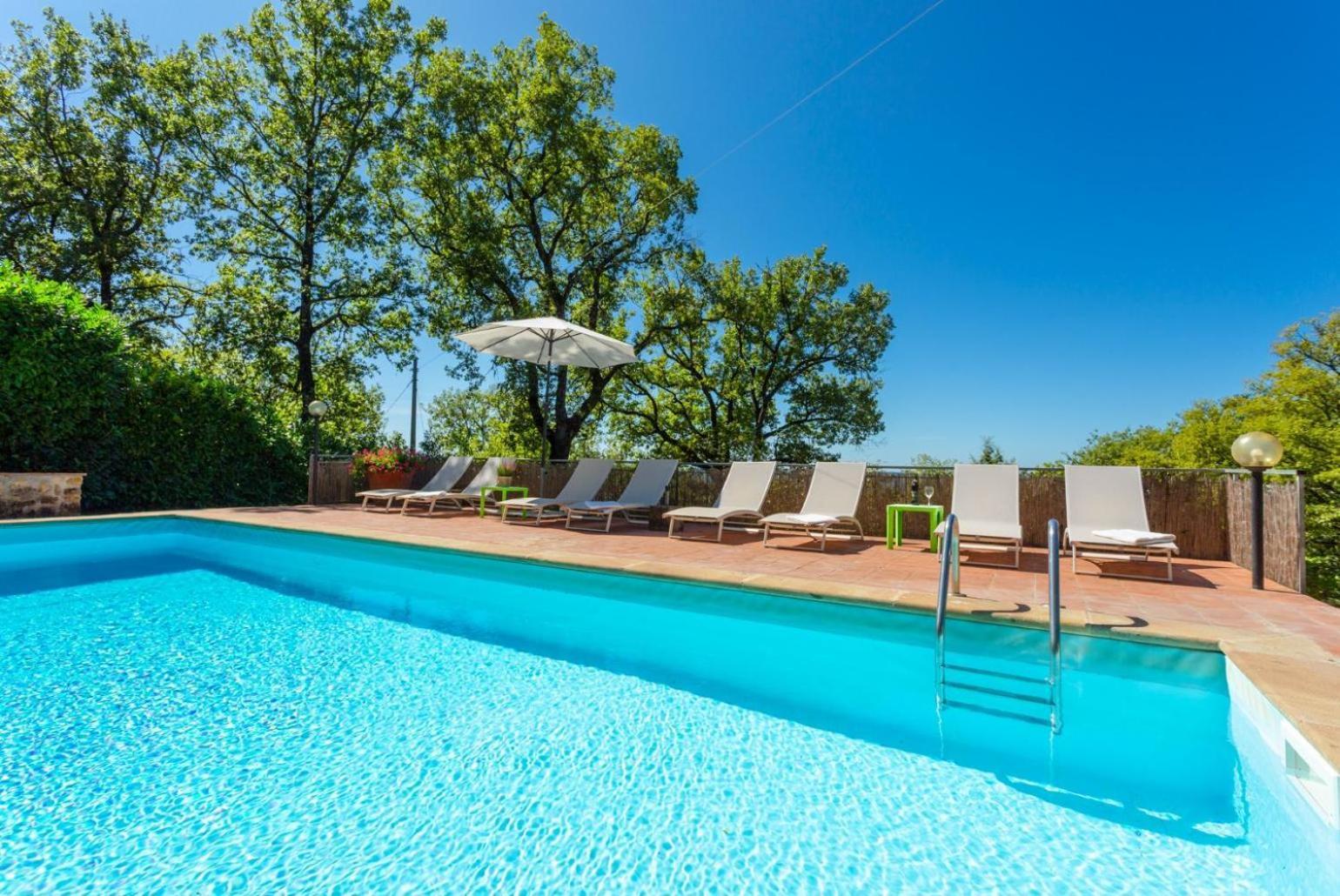 Villa Casa Al Sole Siena Bagian luar foto